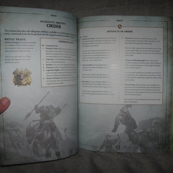 Warhammer Softcover Book 40,000 40K Age of Sigmar General's Handbook 2017 2409A6 - Picture 10 of 10